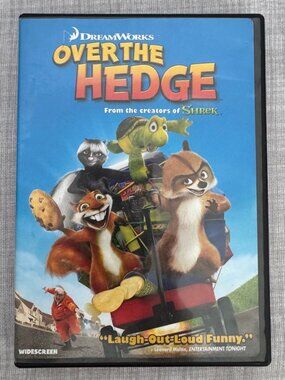 Over the Hedge DVD Dreamworks Widescreen Tested and Working